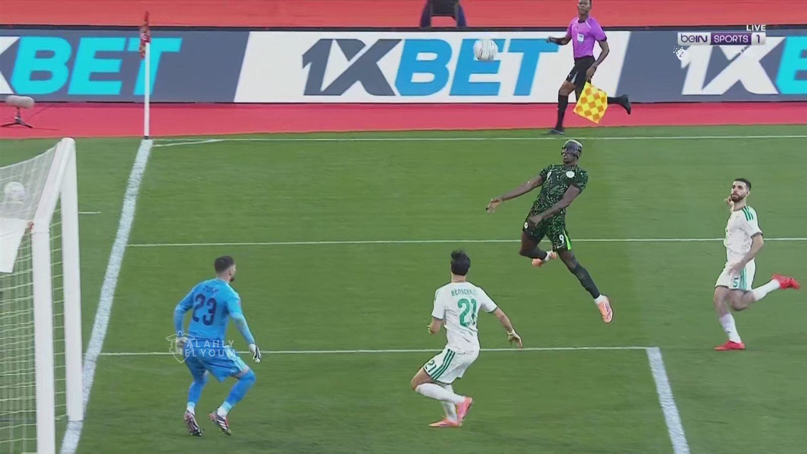 الجزائر ضد نيجيريا.. فيكتور أوسيمين يسجل الهدف الأول لـ نيجيريا أمام الجزائر في كأس الأمم الإفريقية - الخليج الان