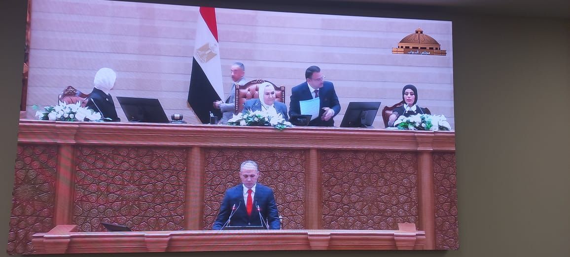 عبلة الهواري تترأس الجلسة الافتتاحية لمجلس النواب 2026 - الخليج الان