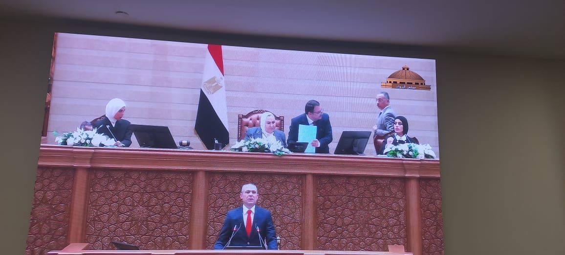 عبلة الهواري تترأس الجلسة الافتتاحية لمجلس النواب 2026 - الخليج الان