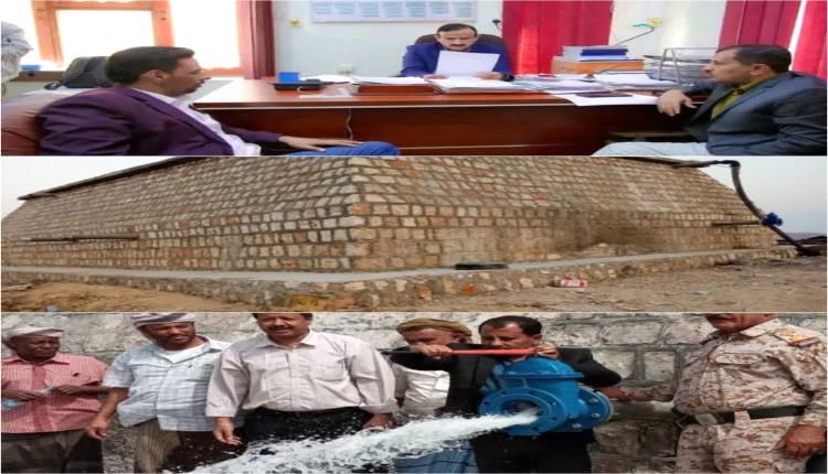 أهالي بئر علي يشكرون المحافظ: توجيهاتكم بإستكمال مشروع المياه محل تقدير