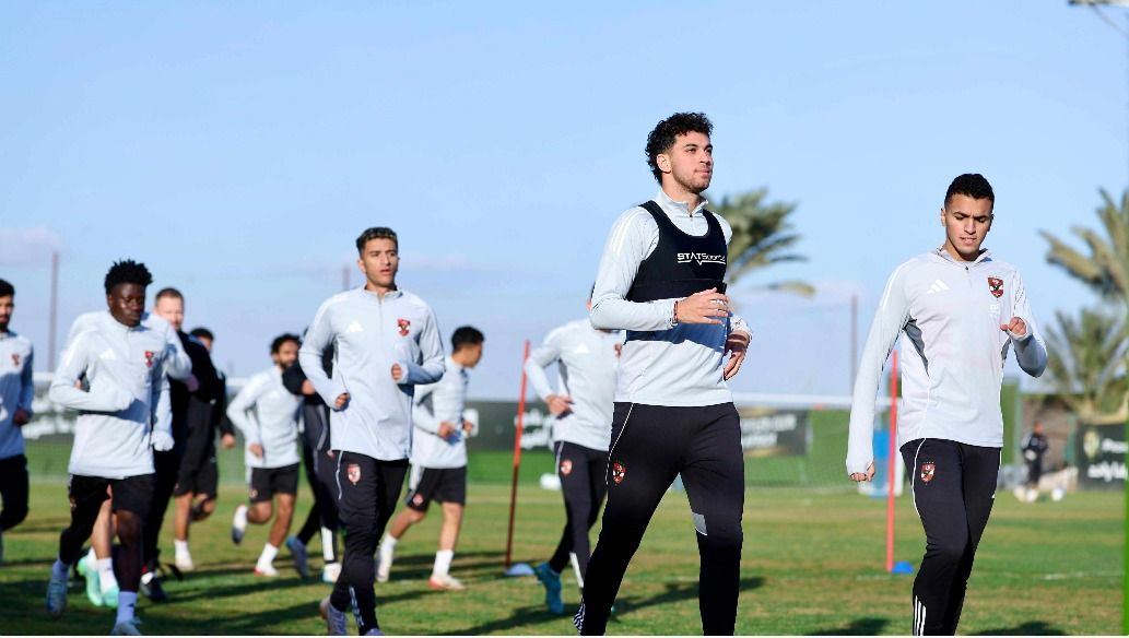 الأهلي يواصل تدريباته استعدادًا لمباراة طلائع الجيش فى كأس عاصمة مصر - الخليج الان