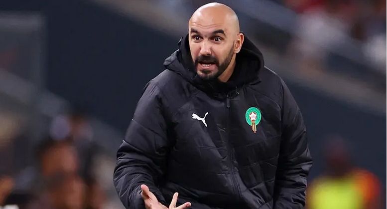وليد الركراكي مدرب المغرب: نيجيريا فريق قوي ومنتظم في كأس أمم أفريقيا - الخليج الان