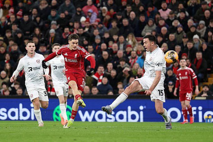 ليفربول ضد بارنسلي.. ليفربول يفوز على بارنسلي (1/4) ويتأهل لدور الـ 32 من كأس الاتحاد الإنجليزي - الخليج الان