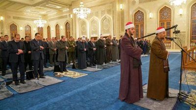 أول تعليق للشيخ أشرف سيف متسابق دولة التلاوة بعد إمامته المصلين بحضور الرئيس السيسي - الخليج الان