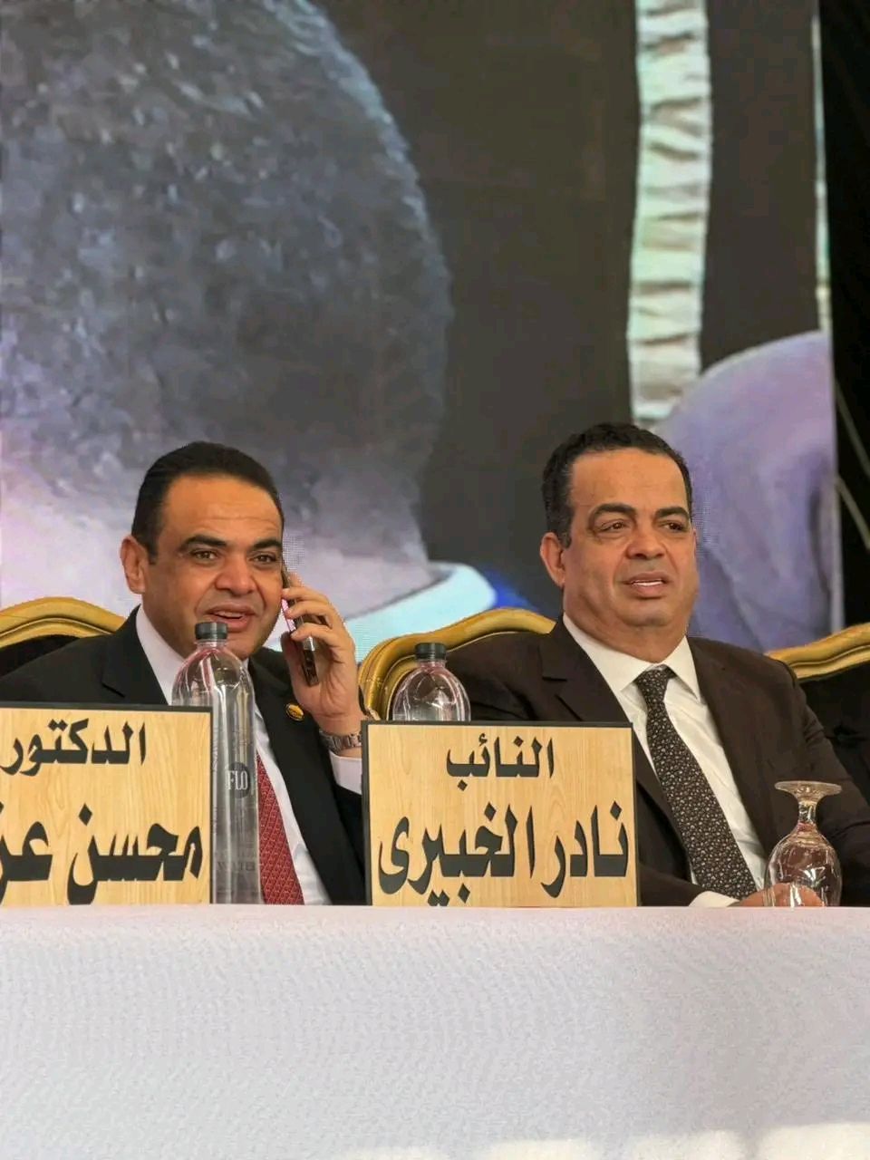 النائب عصام هلال عفيفي يشارك في جلسة صلح بين عائلتي أبو وهدان وأبو مشهور بالصف - الخليج الان