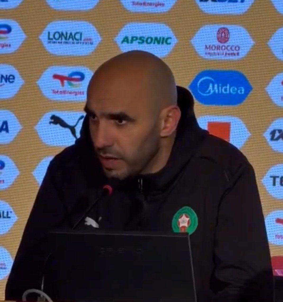 وليد الركراكي بعد خسارة المغرب كأس أفريقيا: ما حدث أمام العالم لم يكن مشرفاً - الخليج الان