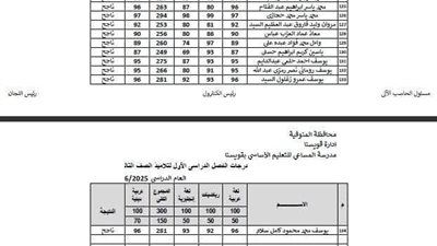 رابط نتيجة الصف الثالث الإبتدائي 2026 بالرقم القومي.. بعد إعلانها في المدارس - الخليج الان