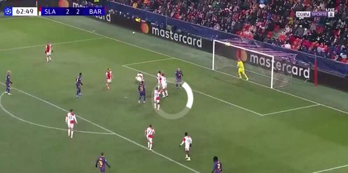 سلافيا براغ ضد برشلونة.. داني أولمو يسجل الهدف الثالث لـ برشلونة في مرمى سلافيا براغ بدوري أبطال أوروبا - الخليج الان