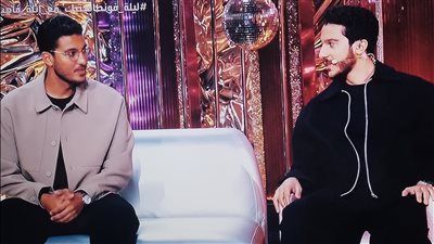 أول ظهور لـ كريم توأم نور النبوي ونجل خالد النبوي في برنامج أبلة فاهيتا.. صور - الخليج الان