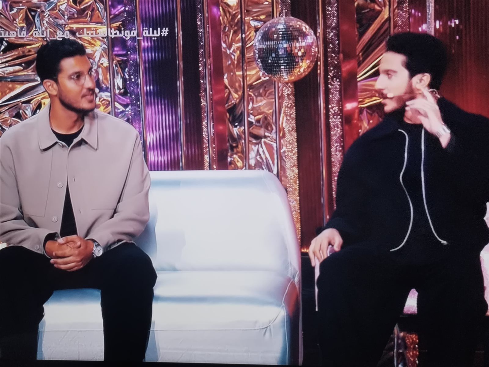 أول ظهور لـ كريم توأم نور النبوي ونجل خالد النبوي في برنامج أبلة فاهيتا.. صور - الخليج الان