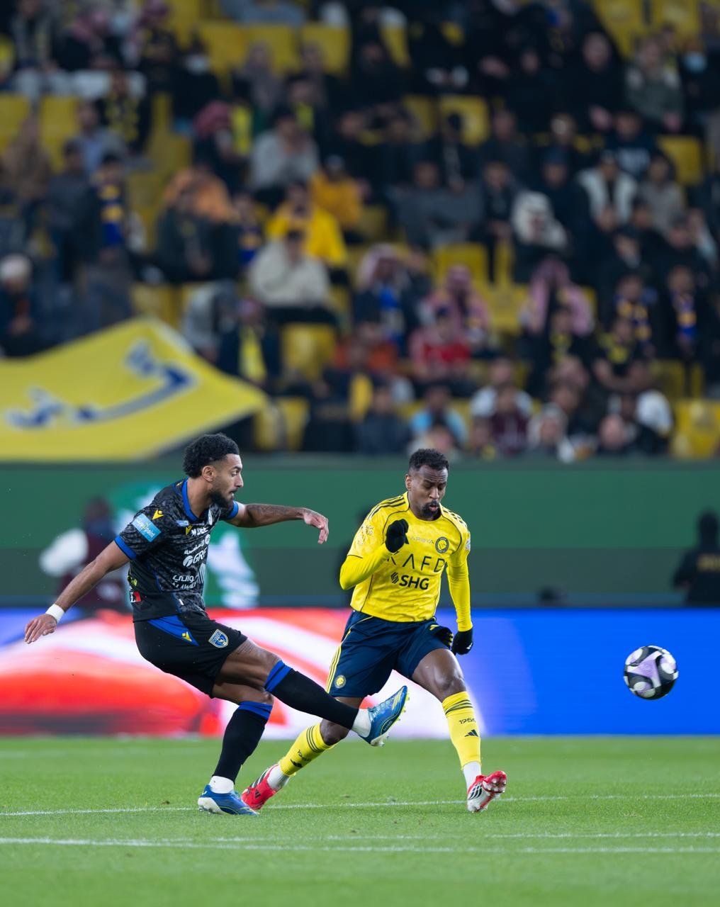 النصر ضد التعاون.. استمرار تقدم النصر على التعاون بهدف نظيف بعد مرور 65 دقيقة - الخليج الان