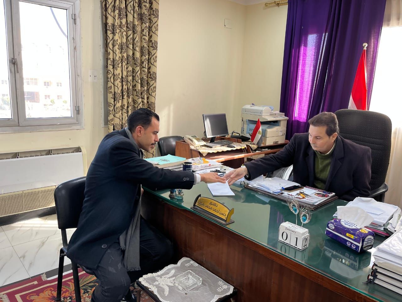 وكيل وزارة العمل بكفر الشيخ : دعم العمالة غير المنتظمة أولوية في خطة وزارة العمل - الخليج الان