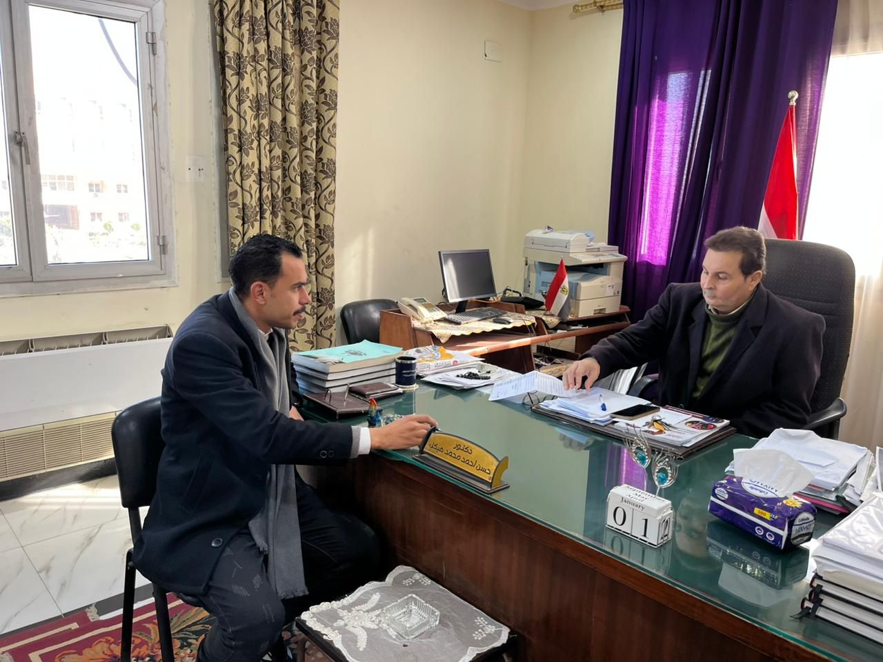 وكيل وزارة العمل بكفر الشيخ : دعم العمالة غير المنتظمة أولوية في خطة وزارة العمل - الخليج الان