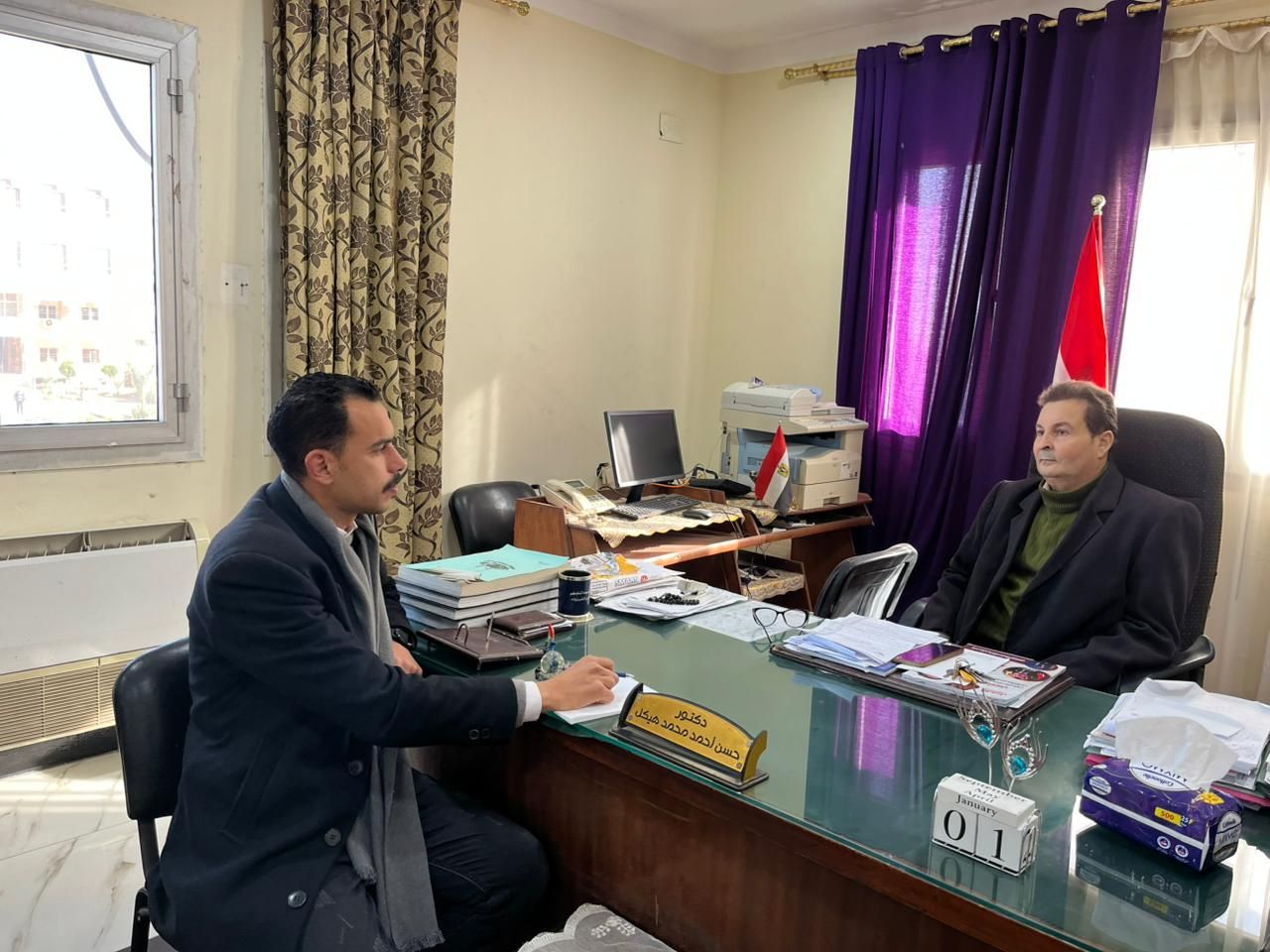 وكيل وزارة العمل بكفر الشيخ : دعم العمالة غير المنتظمة أولوية في خطة وزارة العمل - الخليج الان