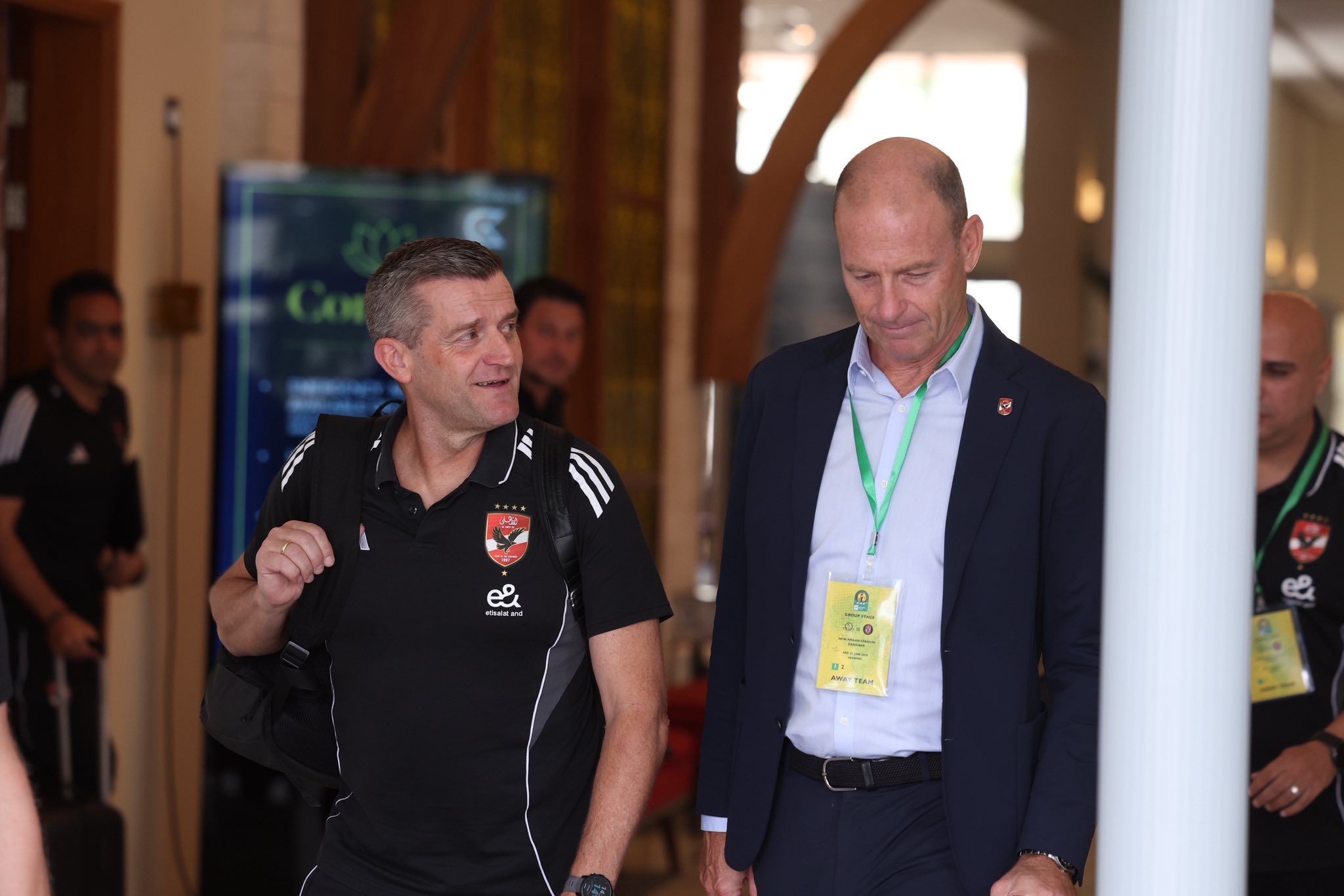 الأهلي يتوجه إلي ملعب المباراة استعداداً لمواجهة يانج أفريكانز فى دوري أبطال أفريقيا - الخليج الان