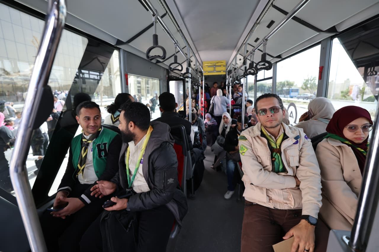 وزارة النقل تسير رحلات بتخفيضات لنقل 3000 شاب وفتاة إلى العاصمة الإدارية  الجديدة - الخليج الان