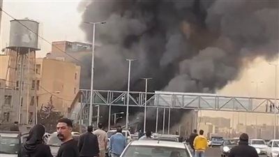 عاجل|اندلاع حريق ضخم في مركز تجاري بالعاصمة طهران.. حادث أم عمل تخريبي؟ - الخليج الان