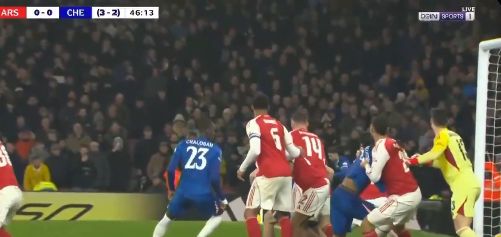 آرسنال ضد تشيلسي.. ملخص اهداف ونتيجة مباراة ارسنال وتشيلسي في ربع نهائي كاس رابطة المحترفين الانجليزية بعد مرور 65 دقيقة - الخليج الان