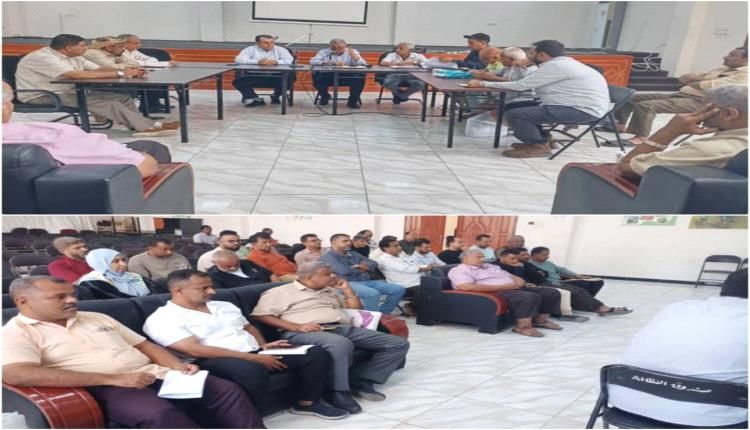 المدير العام التنفيذي لصندوق النظافة يترأس اجتماعاً لمناقشة خطة شهر رمضان