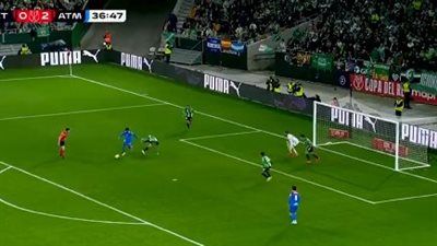 ريال بتيس ضد أتلتيكو مدريد.. ملخص اهداف ونتيجة مباراة ريال بيتيس واتلتيكو مدريد في ربع نهائي كاس ملك اسبانيا بعد نهاية الشوط الاول - الخليج الان