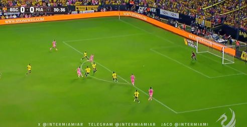 برشلونة وانتر ميامي.. ليونيل ميسي يسجل هدف مذهل لـ إنتر ميامي في مرمى برشلونة الإكوادوري - الخليج الان
