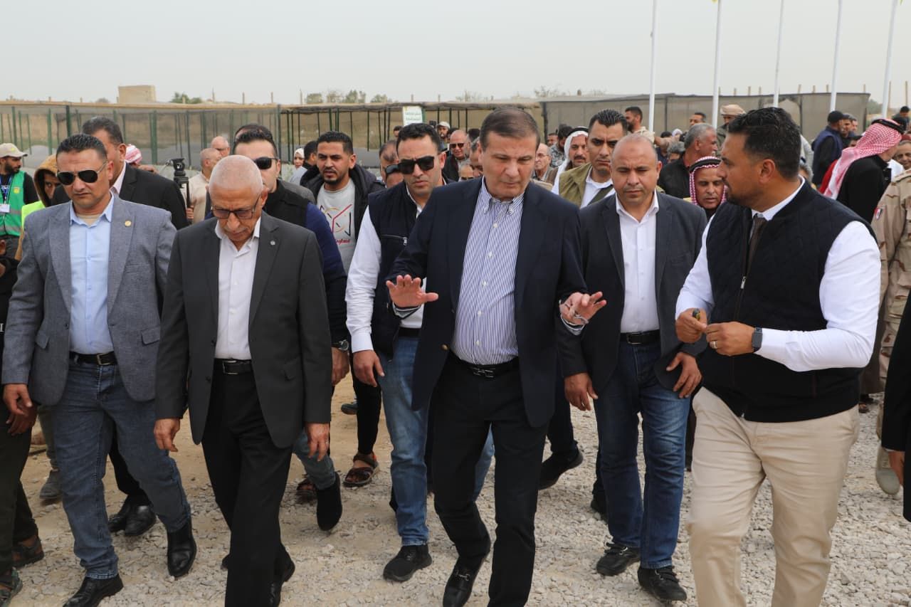 وزير الزراعة ومحافظ شمال سيناء يضعان حجر الأساس لإعادة تأهيل محطة بحوث الصحراء بالشيخ زويد - الخليج الان