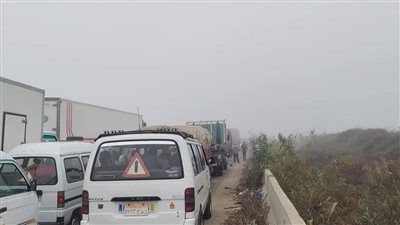 إغلاق مؤقت لكارتة الإقليمي بالمنوفية بسبب الشبورة - الخليج الان