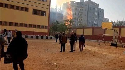 السيطرة على حريق محدود نشب بأشجار مجاورة لمدرسة بالشرقية - الخليج الان