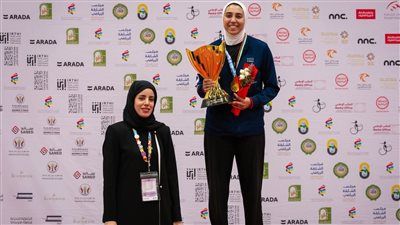 فرح عبدالعزيز تتوج بذهبية دورة الألعاب العربية 2026 - الخليج الان