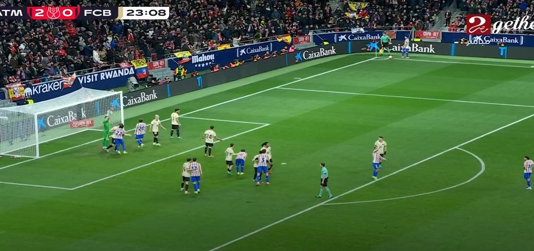 أتلتيكو مدريد ضد برشلونة.. ملخص اهداف ونتيجة مباراة برشلونة واتلتيكو مدريد في نصف نهائي كاس ملك اسبانيا بعد مرور 20 دقيقة - الخليج الان