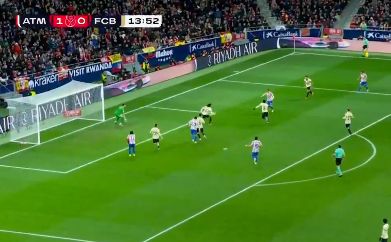 برشلونه واتلتيكو مدريد.. أنطوان جريزمان يسجل الهدف الثاني لـ أتلتيكو مدريد في مرمى برشلونة بكأس ملك إسبانيا - الخليج الان