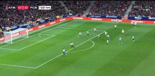 برشلونه واتلتيكو مدريد.. خوان جارسيا حارس برشلونة يتألق ويمنع هدف خرافي لـ أتلتيكو مدريد - الخليج الان