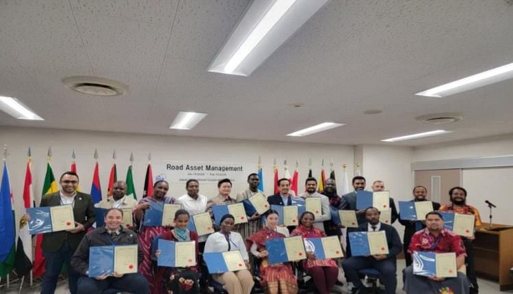 وفد بلادنا يشارك في برنامج تدريبي حول تعزيز إدارة أصول الطرق في اليابان