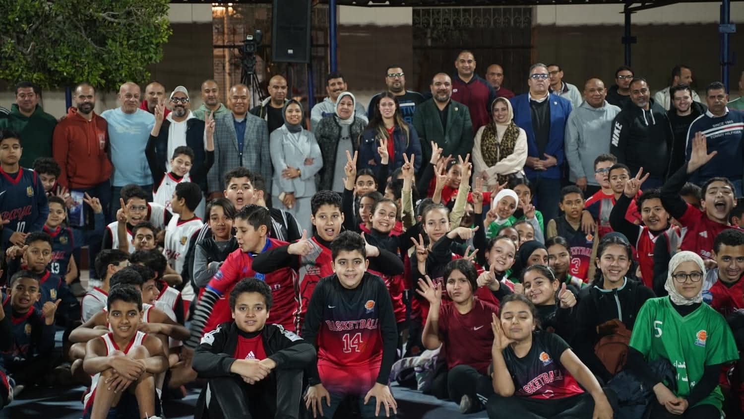 محمد فتحي يشهد مهرجان براعم دلتا مصر لكرة السلة ويشيد بالمواهب - الخليج الان