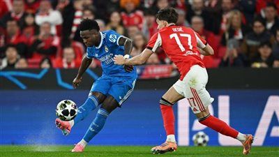 بنفيكا ضد الريال.. فينيسيوس جونيور يسجل الهدف الأول لـ ريال مدريد في مرمى بنفيكا بدوري أبطال أوروبا - الخليج الان