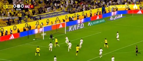 النصر ضد الحزم.. تابع هدف كريستيانو رونالدو الأول لـ النصر في مرمى الحزم بدوري روشن السعودي - الخليج الان