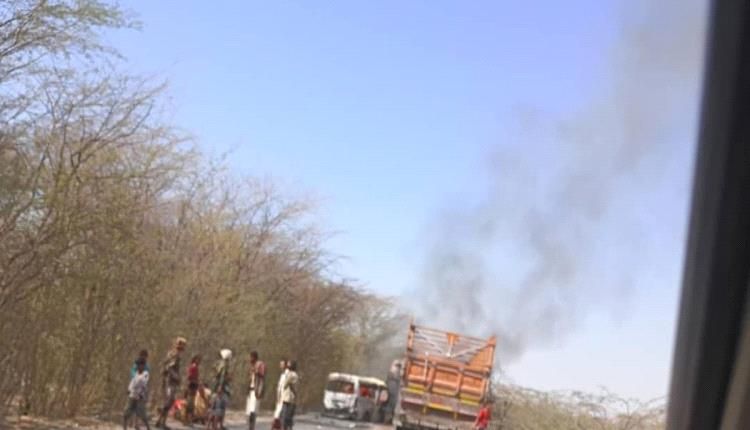 وفيات في حادث تصادم مروع بين قاطرة وهايس بخط المحفد – لحمر