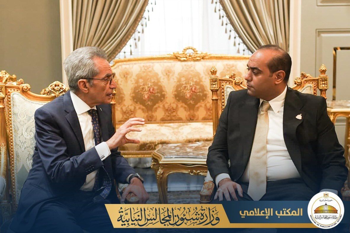 وزير شئون المجالس النيابية يشارك في مناقشة قانون حماية الأطفال من مخاطر مواقع التواصل الاجتماعي - الخليج الان