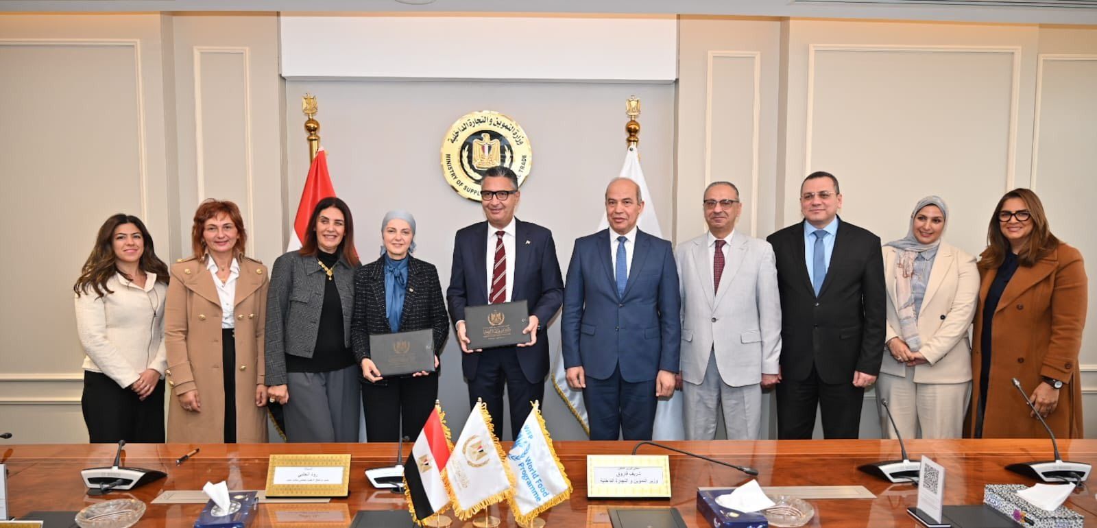 وزير التموين يوقع مذكرة تفاهم مع برنامج الأغذية العالمي لتعزيز الأمن الغذائي في مصر - الخليج الان