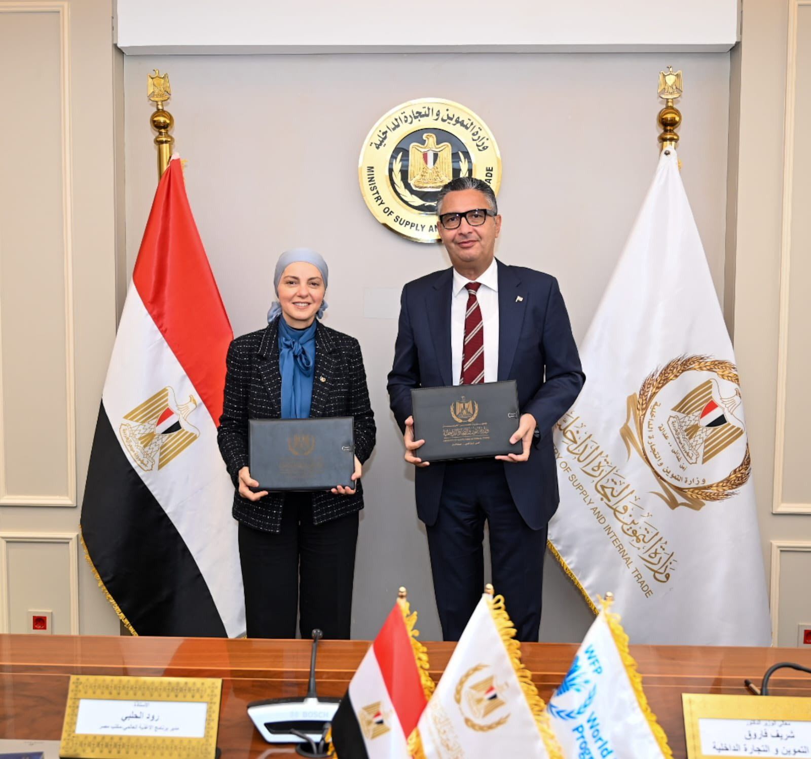 وزير التموين يوقع مذكرة تفاهم مع برنامج الأغذية العالمي لتعزيز الأمن الغذائي في مصر - الخليج الان