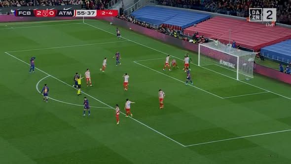 barcelona.. ملخص اهداف ونتيجة مباراة برشلونة وأتلتيكو مدريد في إياب نصف نهائي كأس ملك إسبانيا بعد مرور 60 دقيقة - الخليج الان