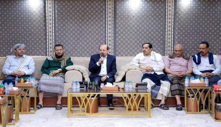 وزير التربية العبادي يشارك في الأمسية الرمضانية المنعقدة برئاسة دولة رئيس الوزراء شائع الزنداني بعدن