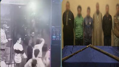 القبض على المتهمين بالتشاجر بـ عصا خشبية بسببب أولوية المرور في الجيزة - الخليج الان