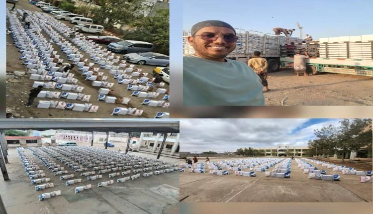 مبادرة الاعلامي العبيدي تختتم توزيع السلة الرمضانية للأسر المحتاجة في عدن ولحج