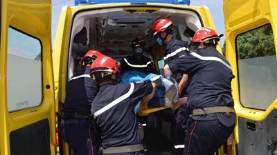 حادث مأساوي بالعياط.. وفاة سائق إثر انقلاب ميكروباص - الخليج الان