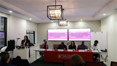 سحر البزار تمثل مصر دوليًا في نيويورك وتبرز نقلة تاريخية في تمكين المرأة بالسياسة.. صور - الخليج الان