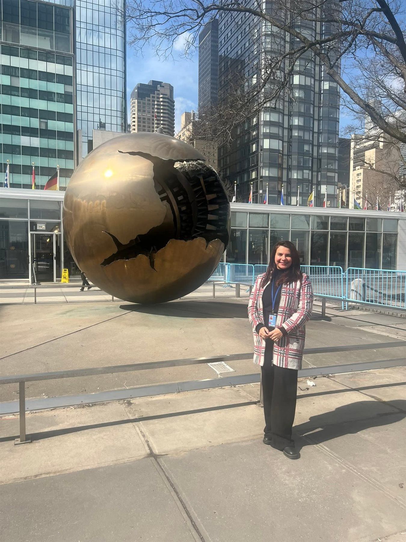 سحر البزار تمثل مصر دوليًا في نيويورك وتبرز نقلة تاريخية في تمكين المرأة بالسياسة.. صور - الخليج الان