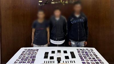 القبض على 3 عاطلين بحوزتهم مخدرات بالمرج القاهرة - الخليج الان