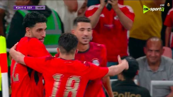 السعودية ضد مصر.. عمر مرموش يسجل الهدف الرابع لـ منتخب مصر في مرمى السعودية - الخليج الان