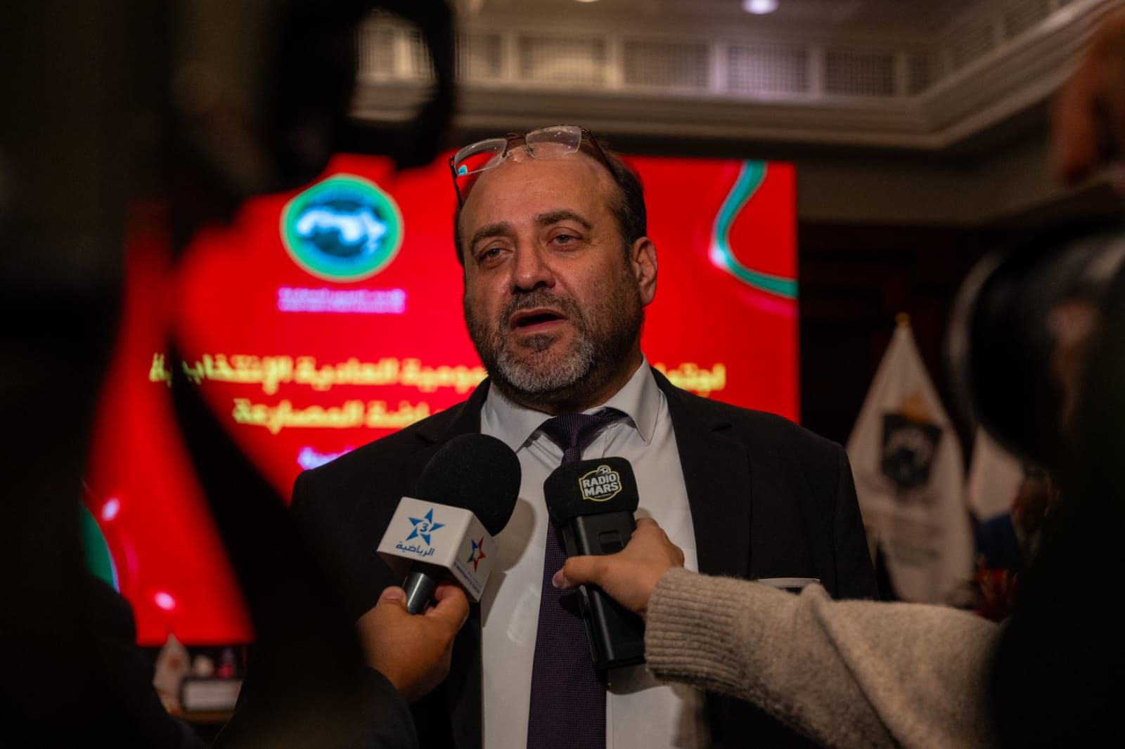 فوز سعيد صلاح بعضوية المكتب التنفيذي للاتحاد العربي للمصارعة - الخليج الان